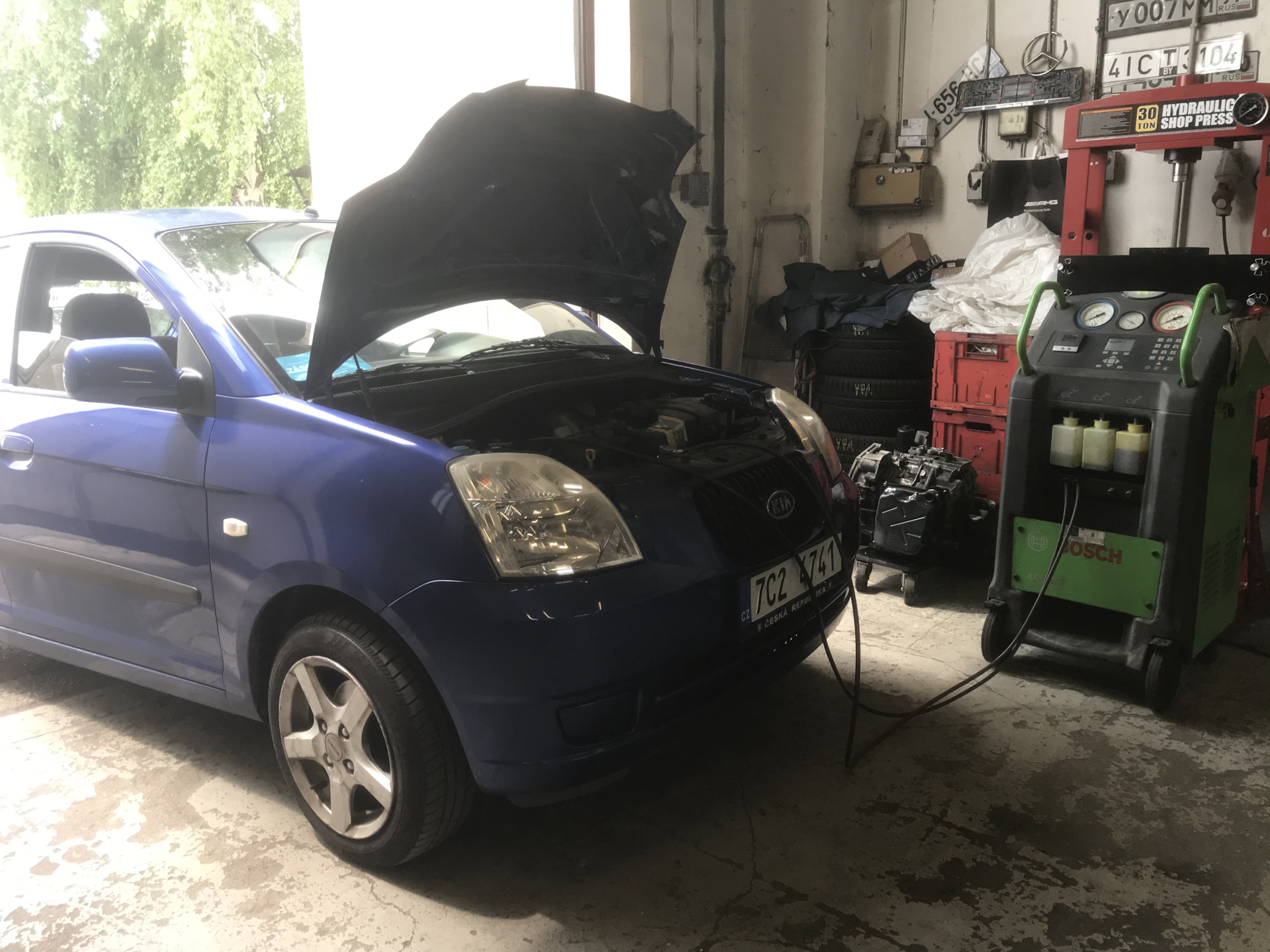 Кондиционер и расход топлива — KIA Picanto (1G), 1,1 л, 2005 года ...