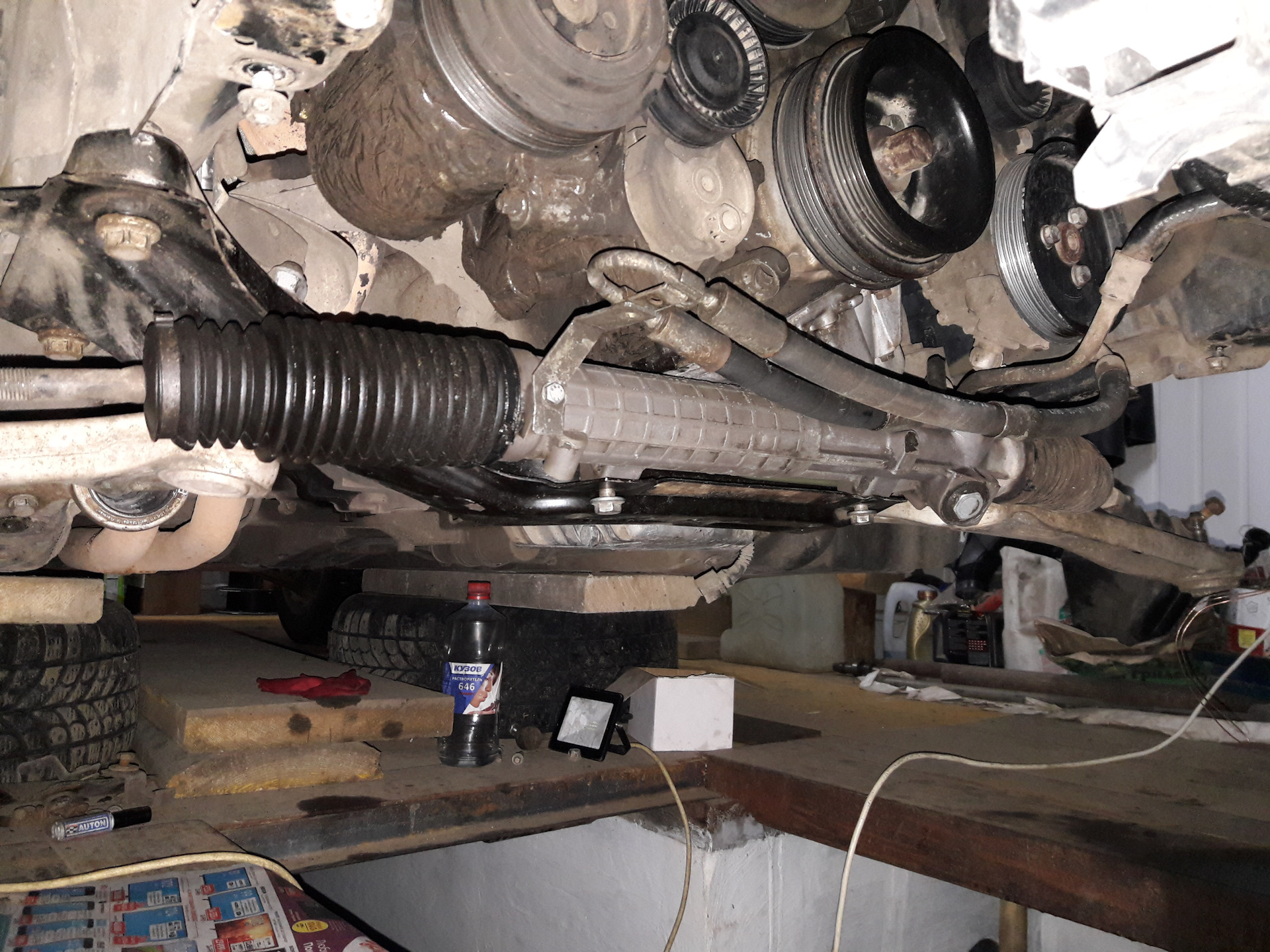 Замена масляного насоса и помпы — Toyota Allex, 1,5 л, 2004 года ...