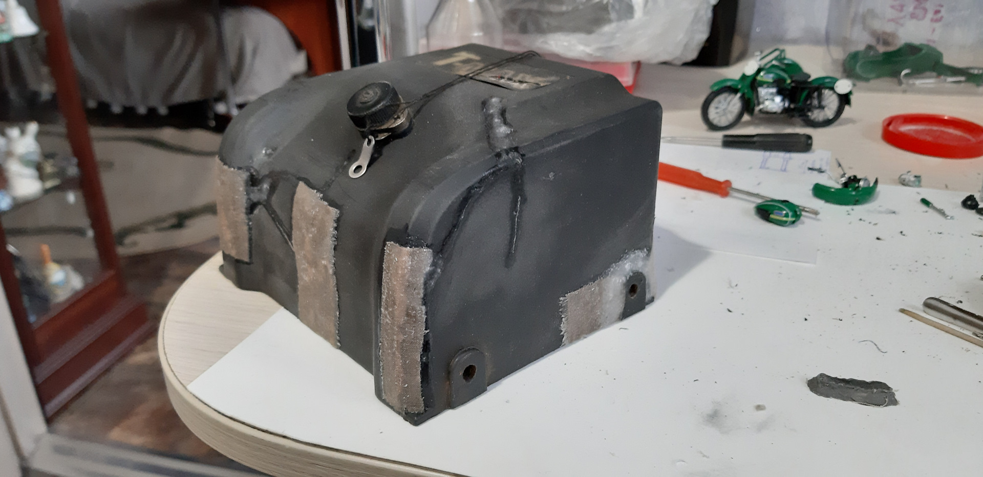 Спасение корпуса лебёдки . — Lada 4x4 3D, 1,7 л, 2019 года | своими ...