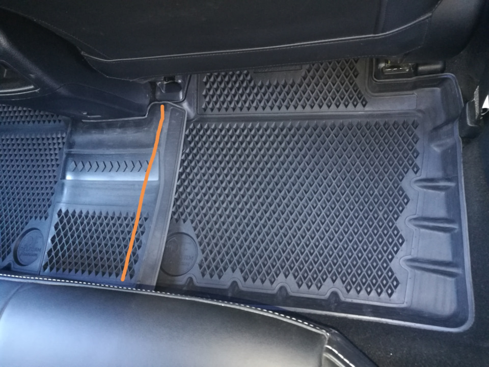 Коврики из термоэластопласта Delform — Toyota Corolla (160), 1,6 л ...