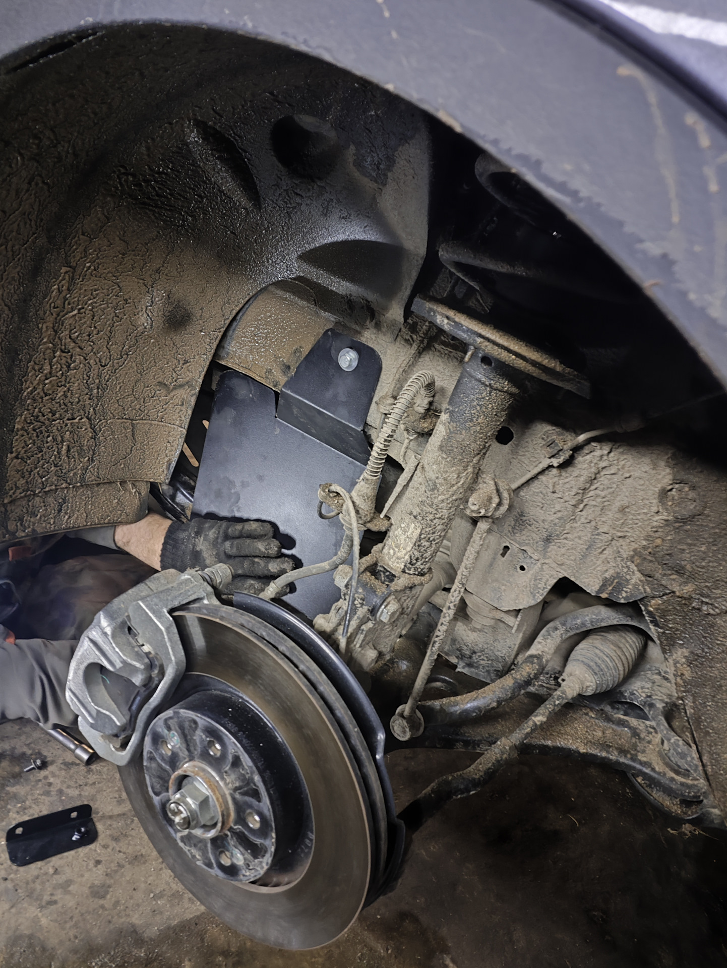 Просевшие пружины и защита кпп — Chery Tiggo 7 Pro Max, 1,5 л, 2023 ...