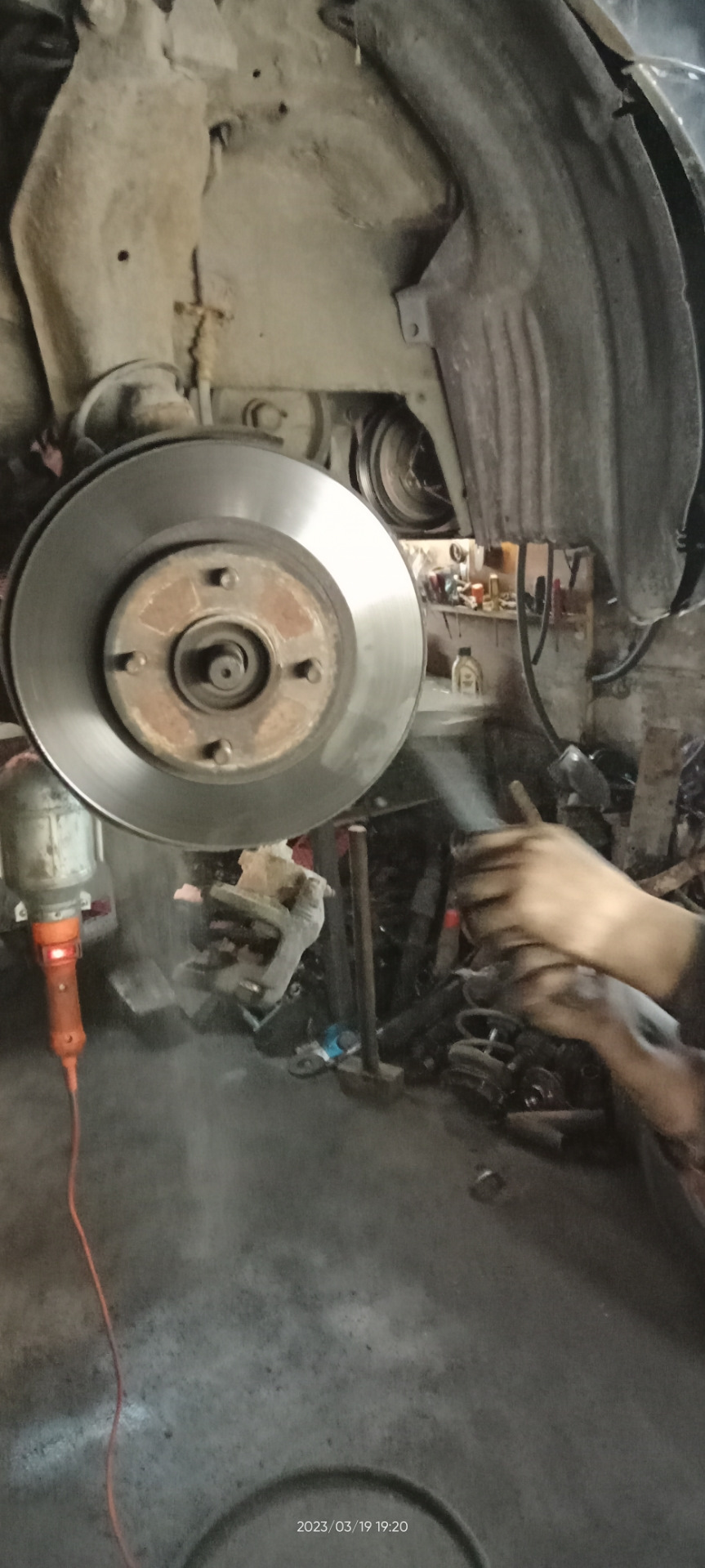 Замена переднего правого подшипника в ступице — Nissan Primera (P11-144 ...