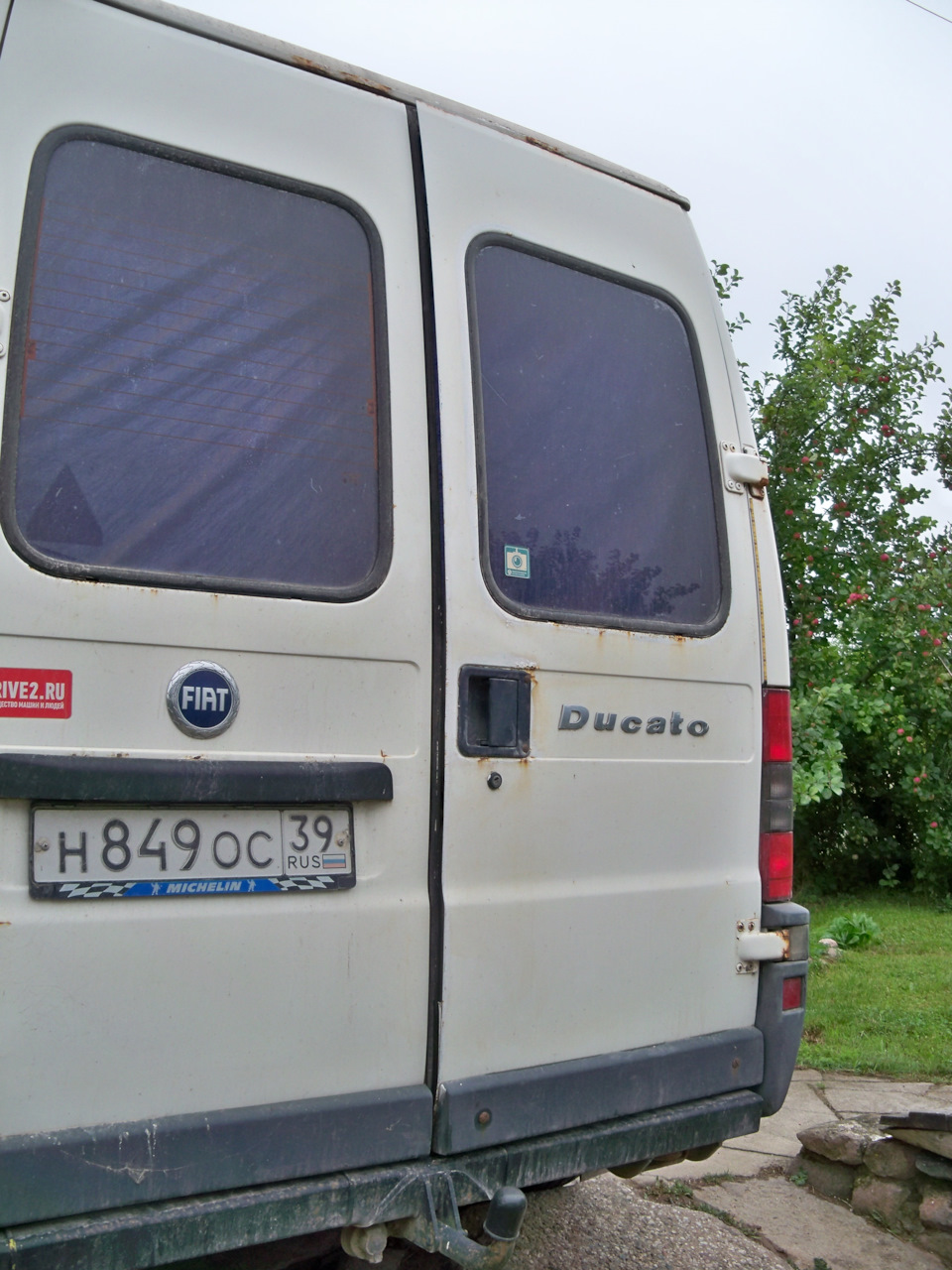 Ремонт скобы замка задней двери. — FIAT Ducato II, 2,8 л, 1998 года |  кузовной ремонт | DRIVE2