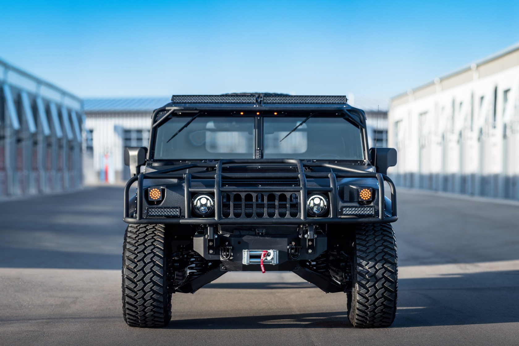 Hummer h1 на бездорожье