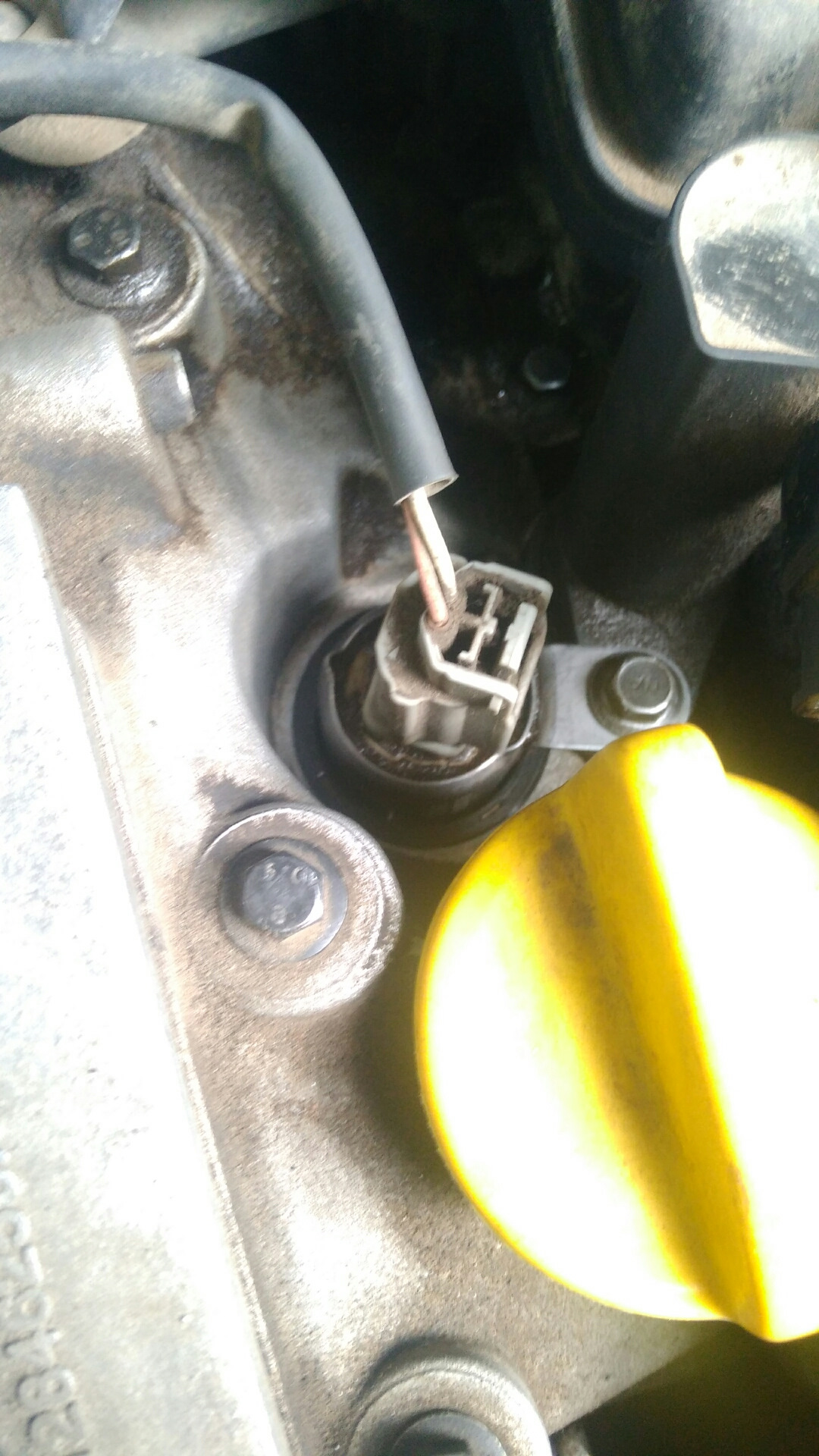 Замена сальника фаза регулятора. — Renault Duster (1G), 2 л, 2012 года ...