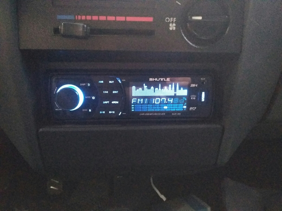 Пришло время поменять магнитолу :) — ЗАЗ 1103, 1,2 л, 2002 года ...