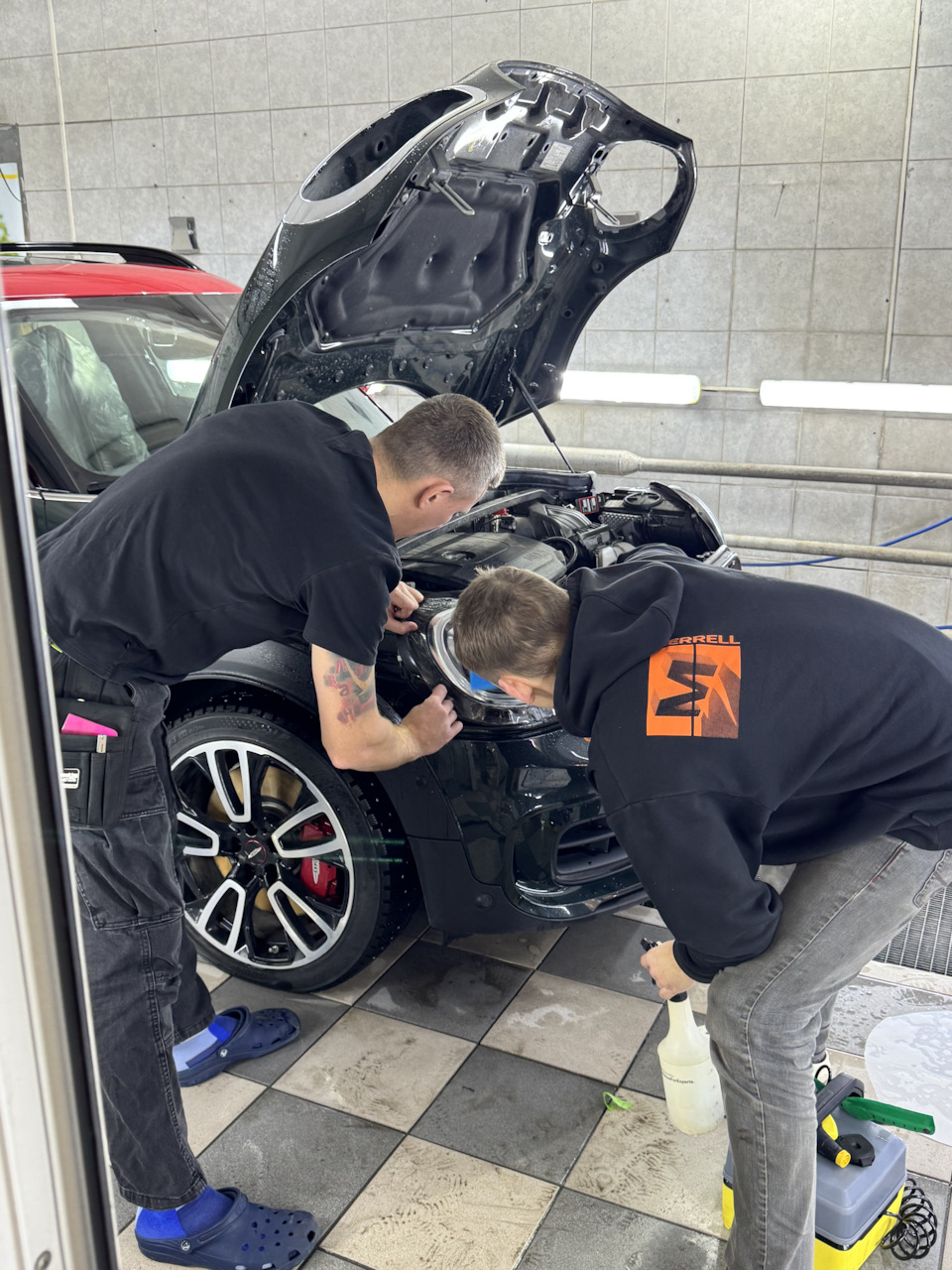 Пленка на фары — MINI John Cooper Works Countryman (2G), 2 л, 2019 года ...