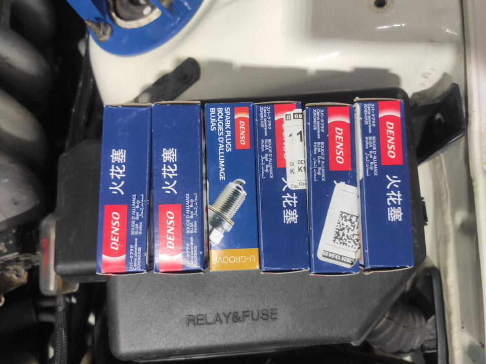 Свечи взял простые денсо, которые у меня были ранее, но как оказалось теперь их делает Китай, я этого не знал и когда на пункте выдачи увидел, что производство Китай, начал немного нервничать, но погуглив оперативно и услышав слова от продавца, понял, что я уже давно не следил за темой о свечах и для денсо в 2024 это норма((( — Toyota Chaser (100)