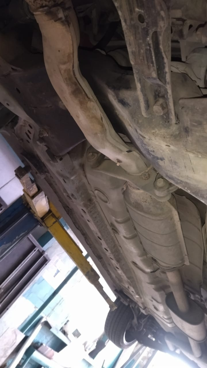 Резонатор вместо второго катализатора — Mitsubishi Cedia, 1,8 л, 2003 ...