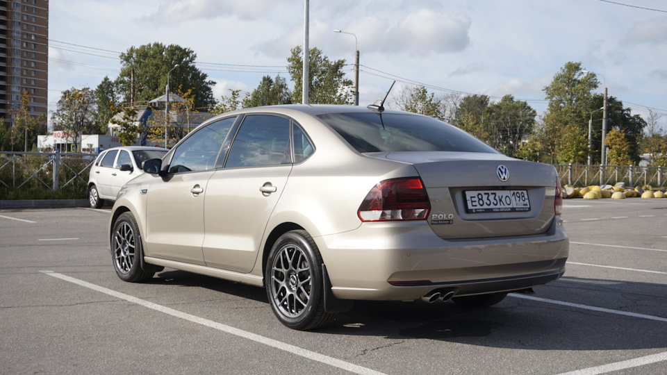 Bilstein B4 + Lesjöfors — Volkswagen Polo Sedan, 1,4 л, 2019 года ...