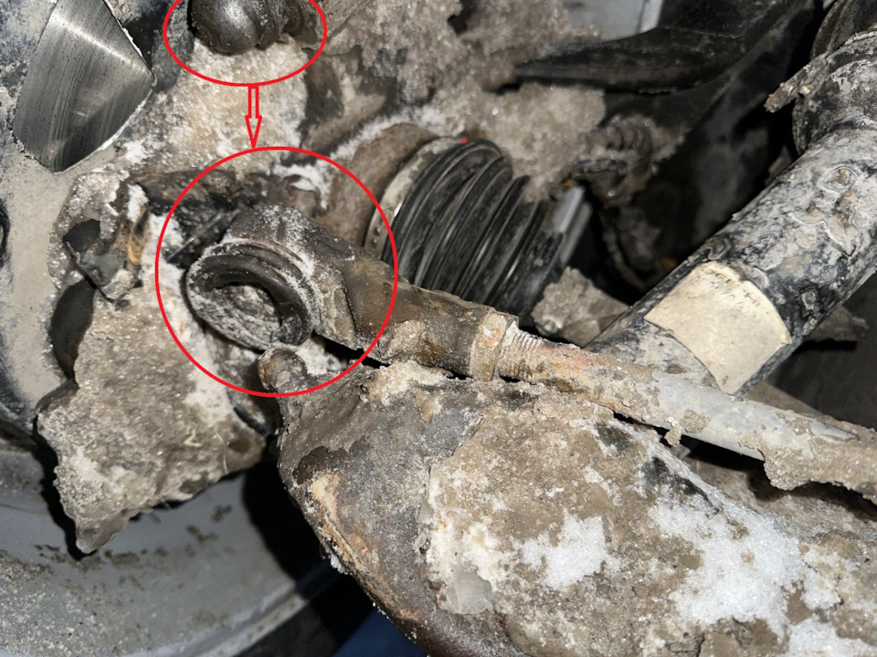 Что будет, если на скорости оте6н%т рулевой наконечник. — Land Rover ...