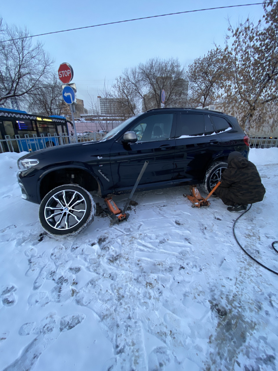 Китайская зимняя резина ARIVO ARW5 — BMW X3 (G01), 2 л, 2018 года | шины |  DRIVE2