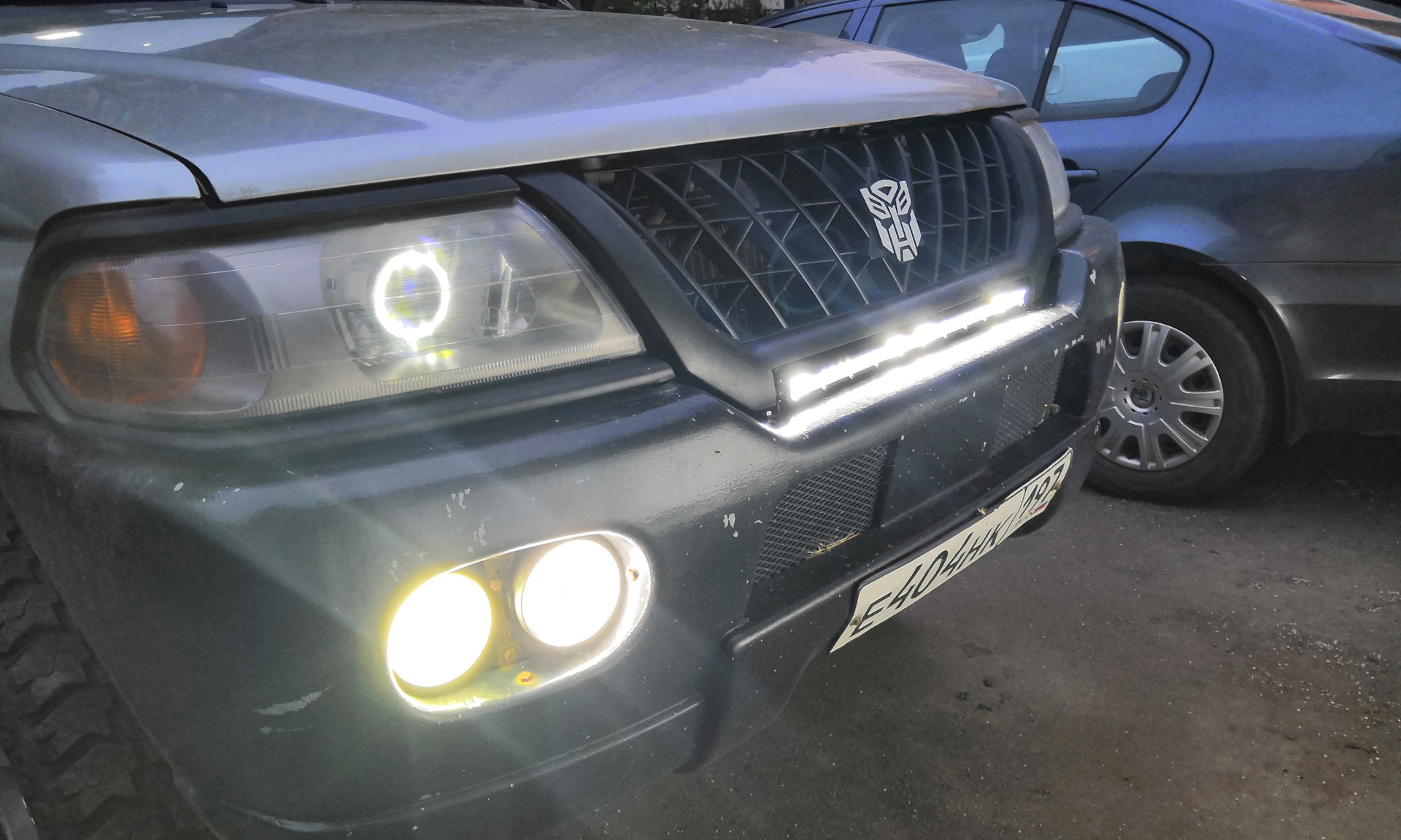 Ещё одна LED балка (рисуем 3D ручкой) — Mitsubishi Pajero Sport (1G), 3 л,  2001 года | тюнинг | DRIVE2