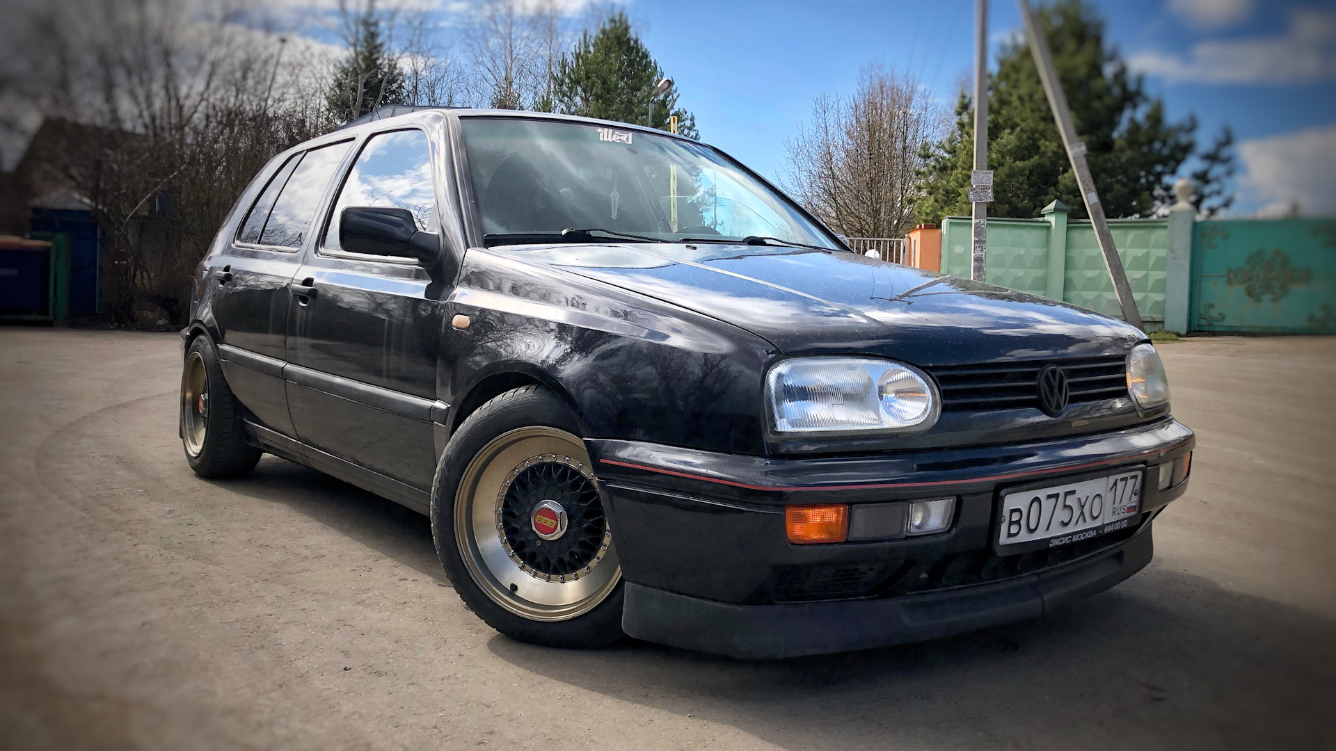 Койловеры ta-techinx и диски bbs на golf 3 — Volkswagen Golf Mk3, 1,8 л,  1997 года | тюнинг | DRIVE2