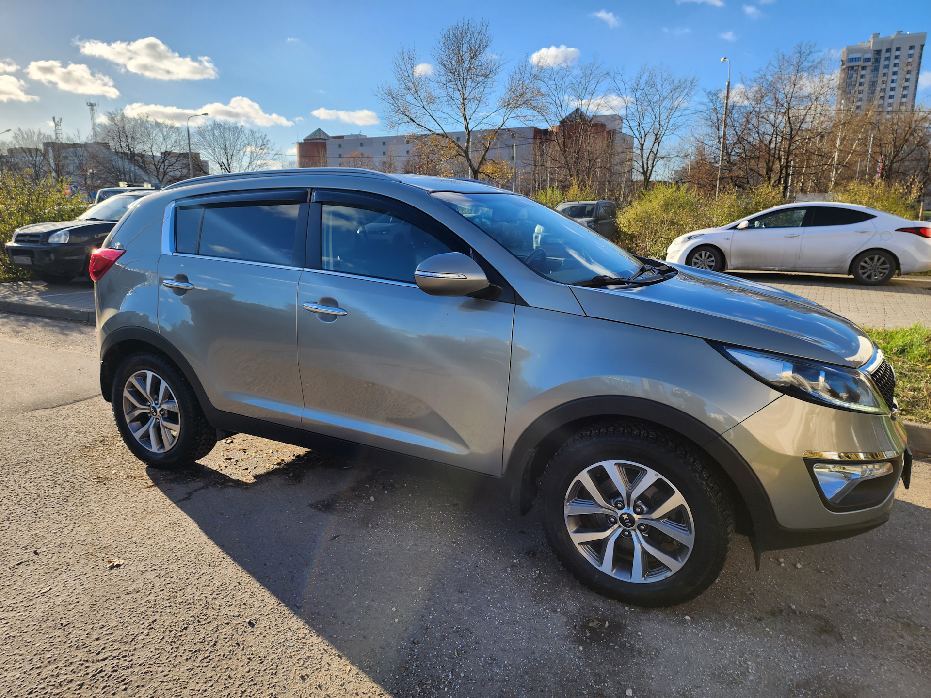 Трейд-ин — KIA Sportage (3G), 2 л, 2015 года | продажа машины | DRIVE2