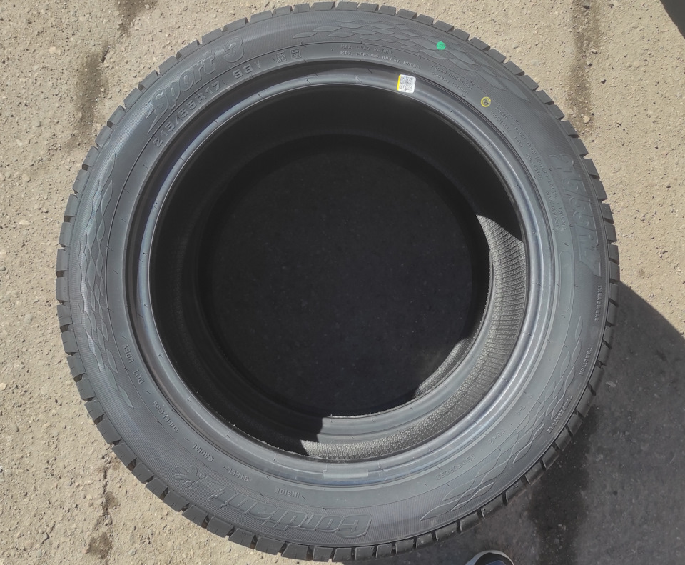 Летняя резина Cordiant Sport 3 R17 215/55 — Ford Focus III Hatchback, 2 ...
