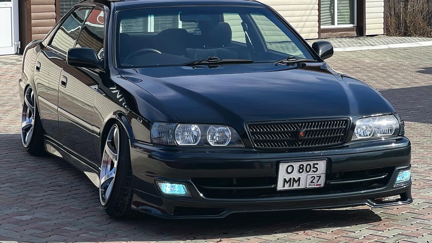 Toyota Chaser (100) 2.5 бензиновый 1997 | чёрный ниндзя🥷 на DRIVE2