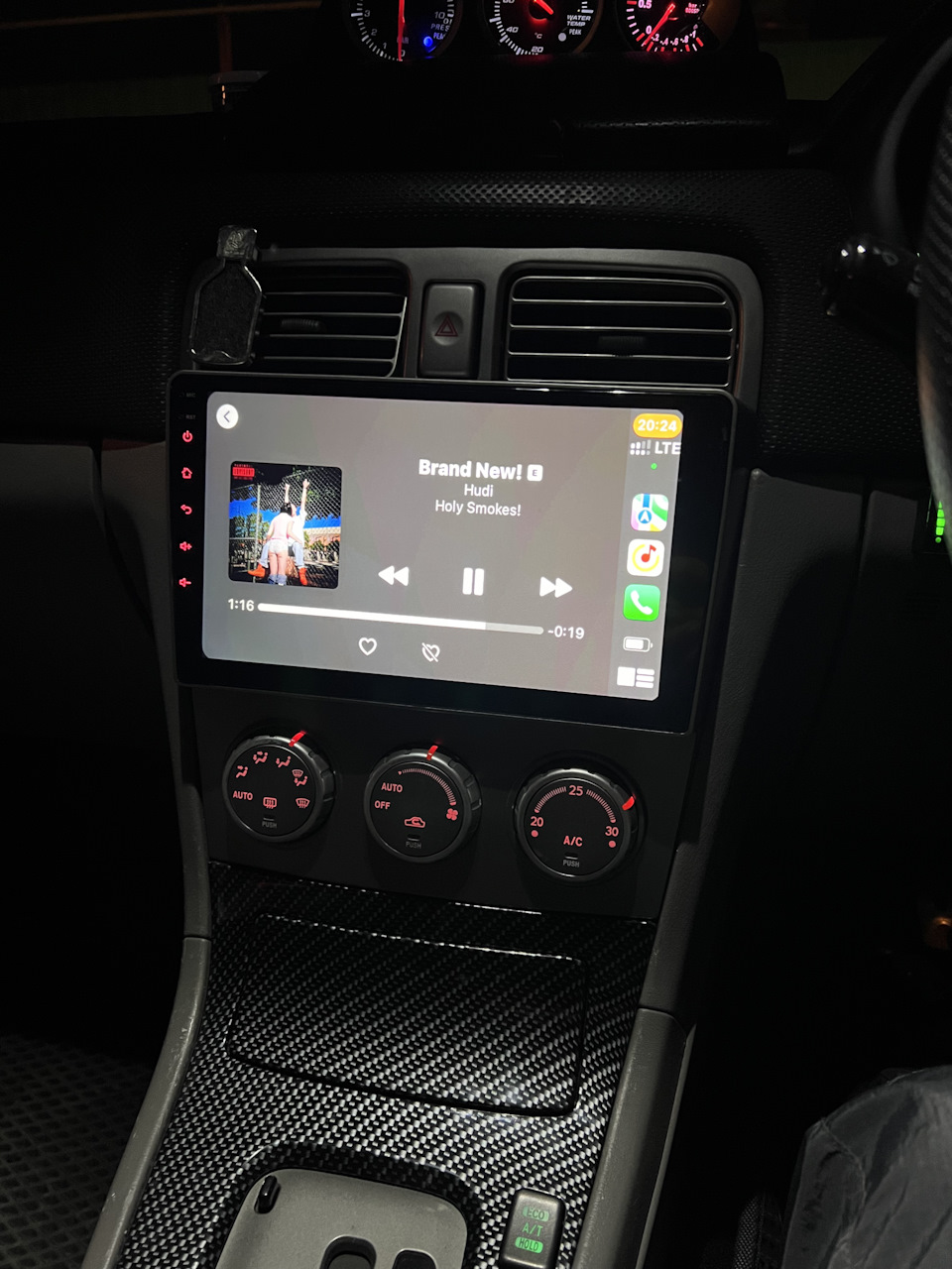 Замена климат контроля на рестайлинг с пересветом в красный — DRIVE2