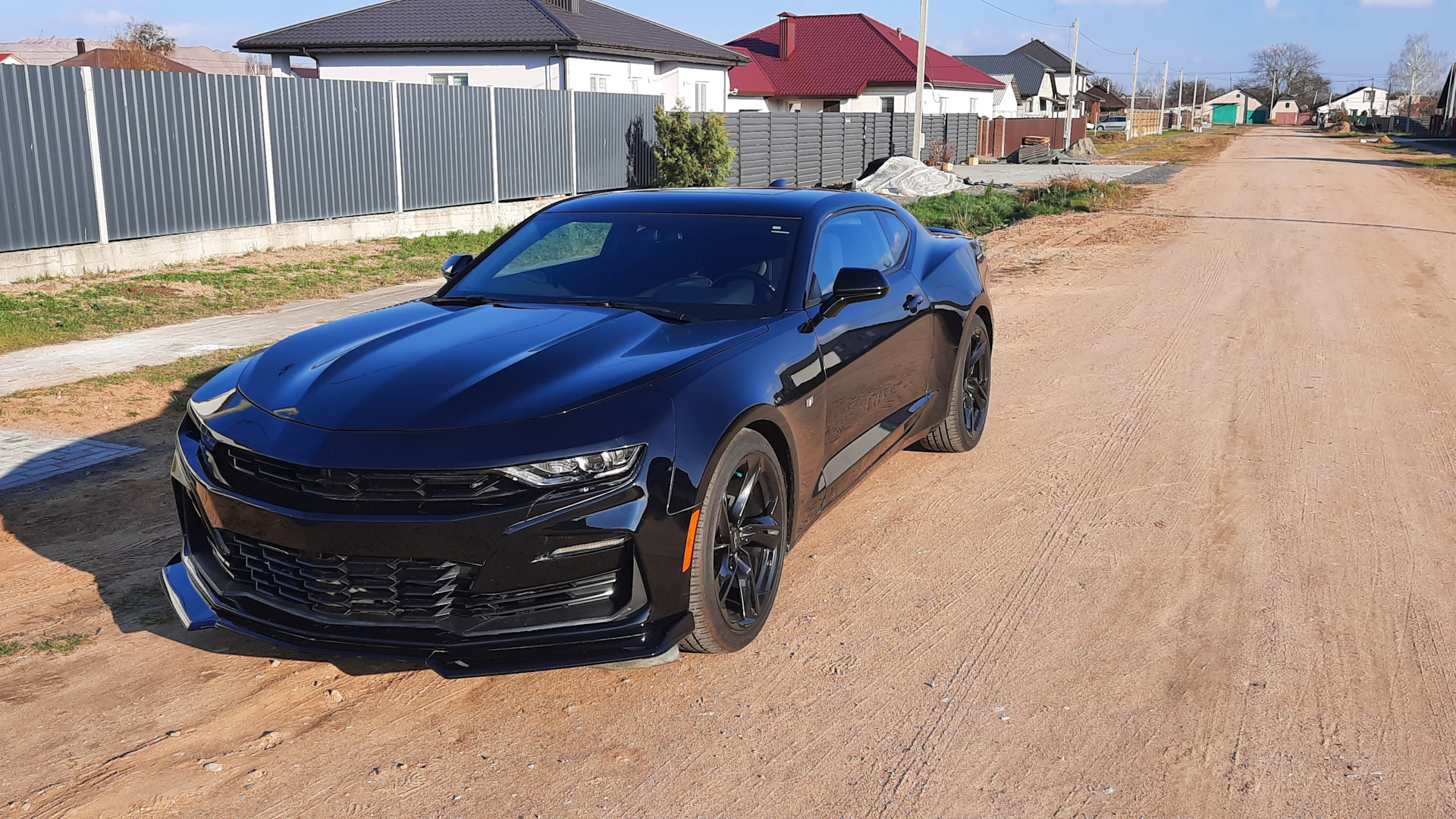 Chevrolet Camaro VI 3.6 бензиновый 2020 | Черный камар-акула на DRIVE2