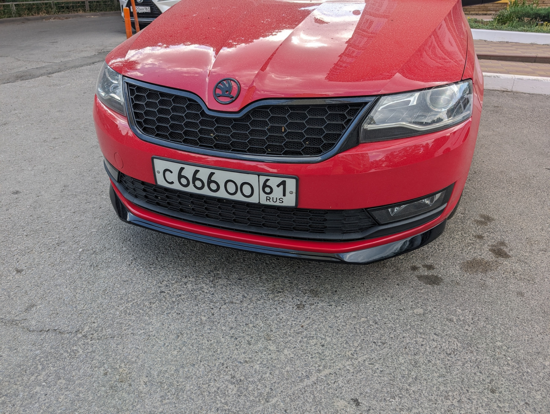 Задний фонарь Skoda Rapid Monte Carlo