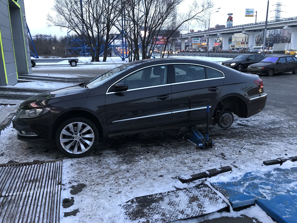 Небольшая грыжа на шине. Что делать? — Volkswagen Passat CC, 1,8 л ...