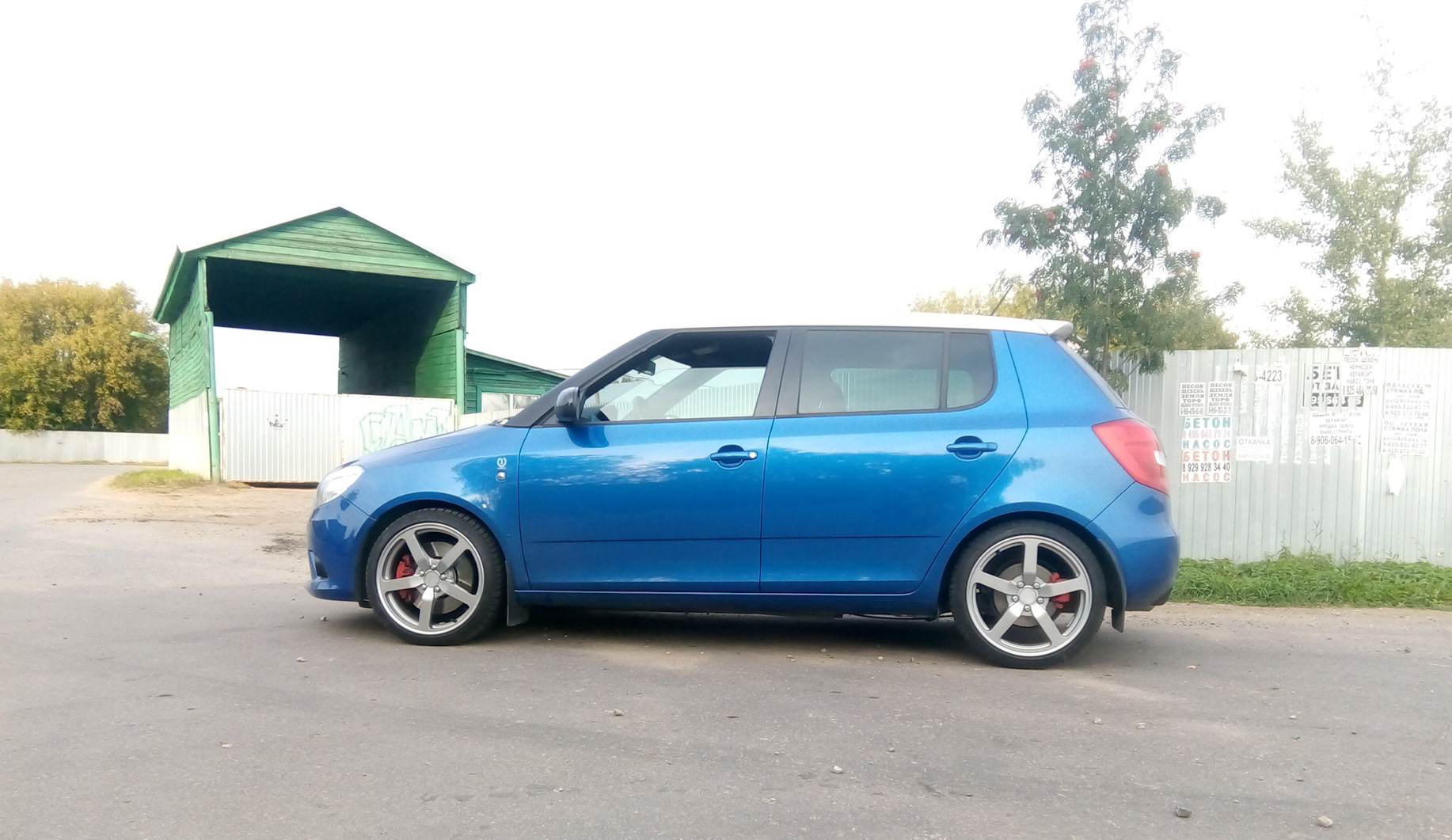 Skoda Fabia RS Mk2 1.4 бензиновый 2011 | Blu-ray на DRIVE2