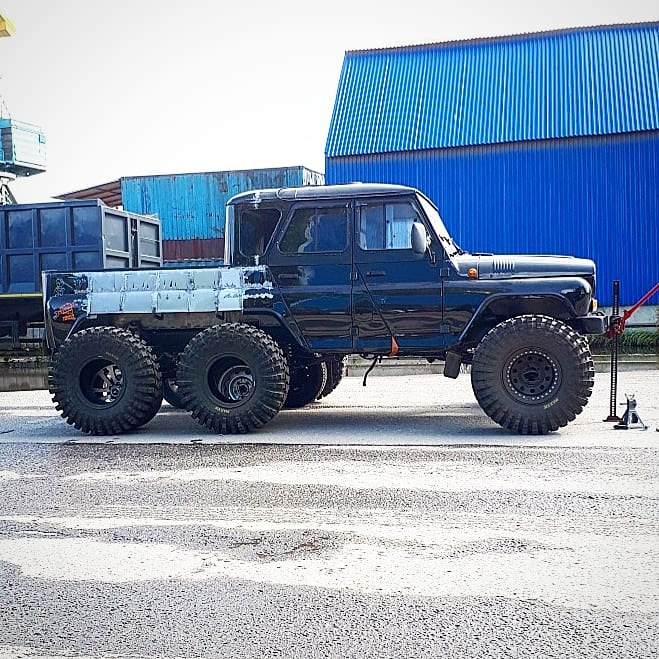 Самый большой уаз 6x6