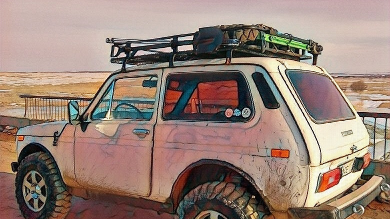 Lada 4x4 3D "Шишига"