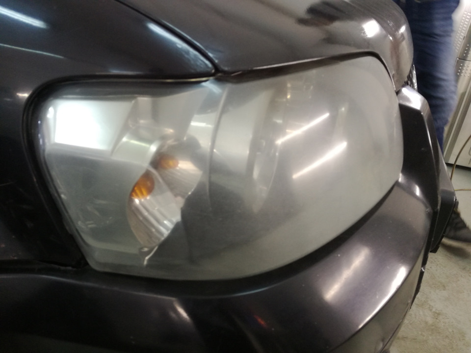 Полировка фар — Ford Maverick II, 3 л, 2005 года | стайлинг | DRIVE2