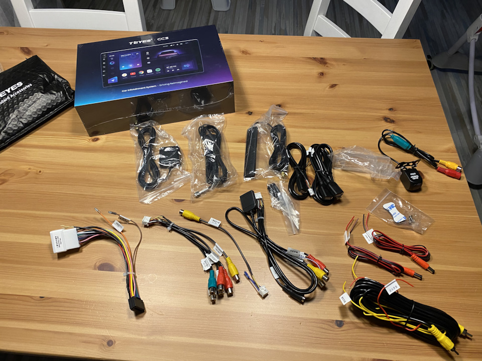 Установка автомагнитолы Teyes CC3 — Mitsubishi Lancer X, 1,5 л, 2009