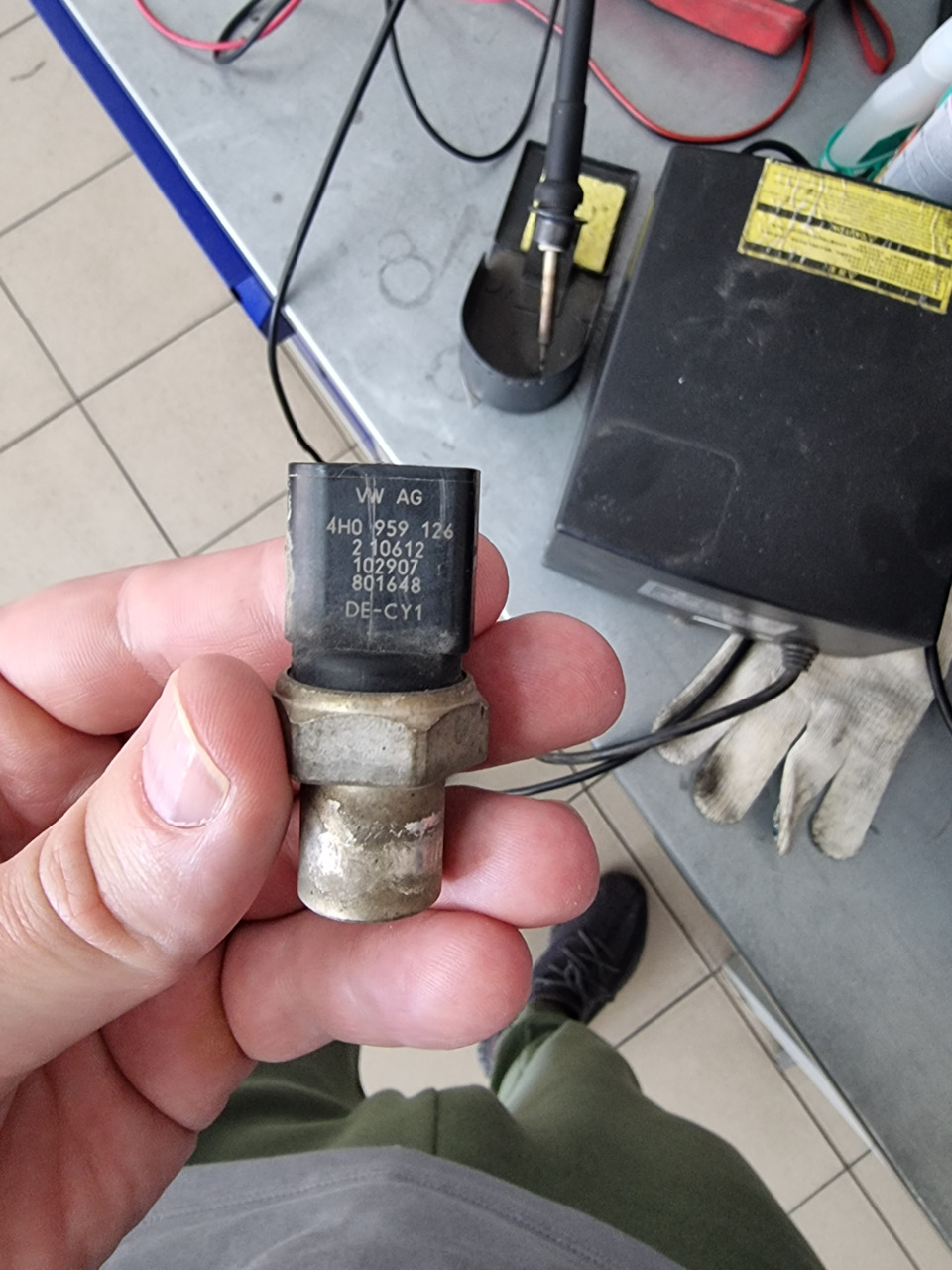 4H0959126 PRESSURE SENSOR VAG | Запчасти на DRIVE2