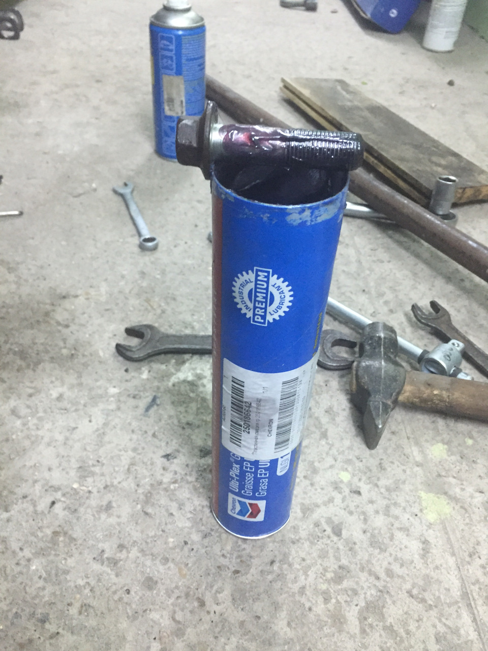 250186642 ULTIPLEX GREASE EP NLGI 1 397г CHEVRON Запчасти на DRIVE2