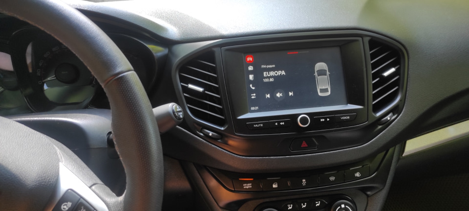 Кнопка установлена — Lada Vesta (1G), 1,6 л, 2022 года | визит на ...