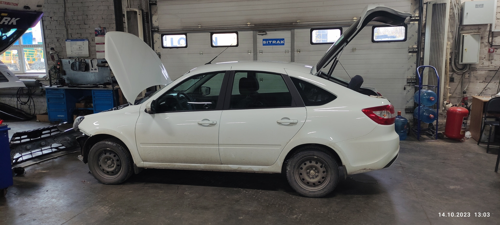 Противотуманки — Lada Гранта (2G) FL, 1,6 л, 2023 года | своими руками ...