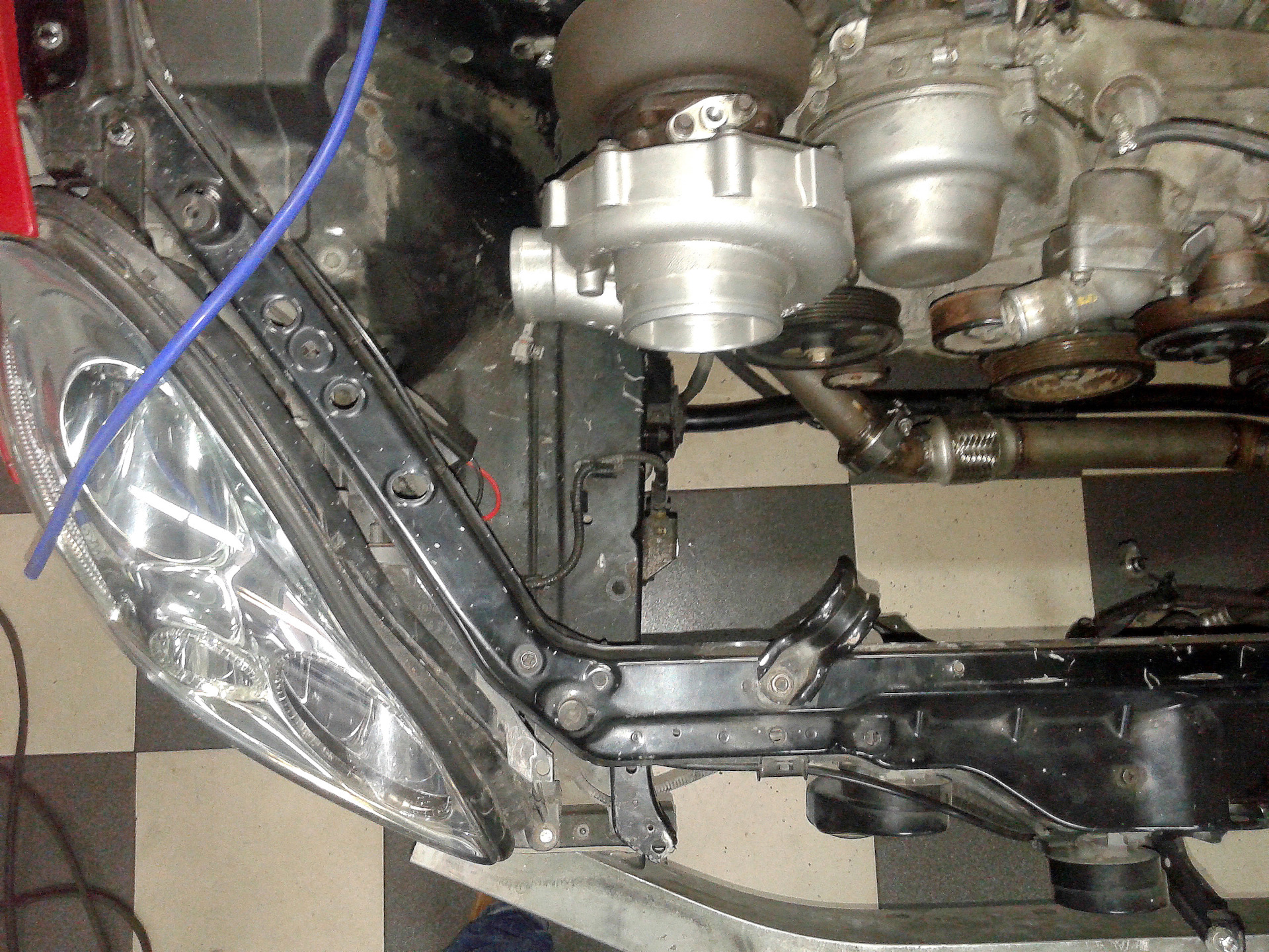 3UZ turbo: коллектора и турбина ➿➿🌪 — Toyota Soarer (4G), 4,3 л, 2001 ...