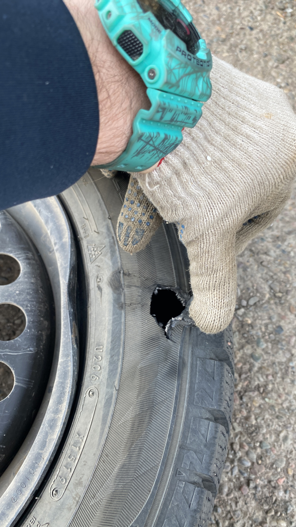 Боковой порез, ремонт или выброс? — Mitsubishi Colt VI, 1,5 л, 2005 ...