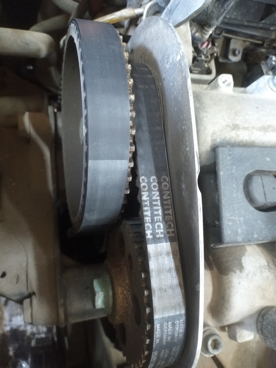 Kit грм Gates — Volkswagen Golf Mk4, 1,6 л, 2000 года | плановое ТО ...