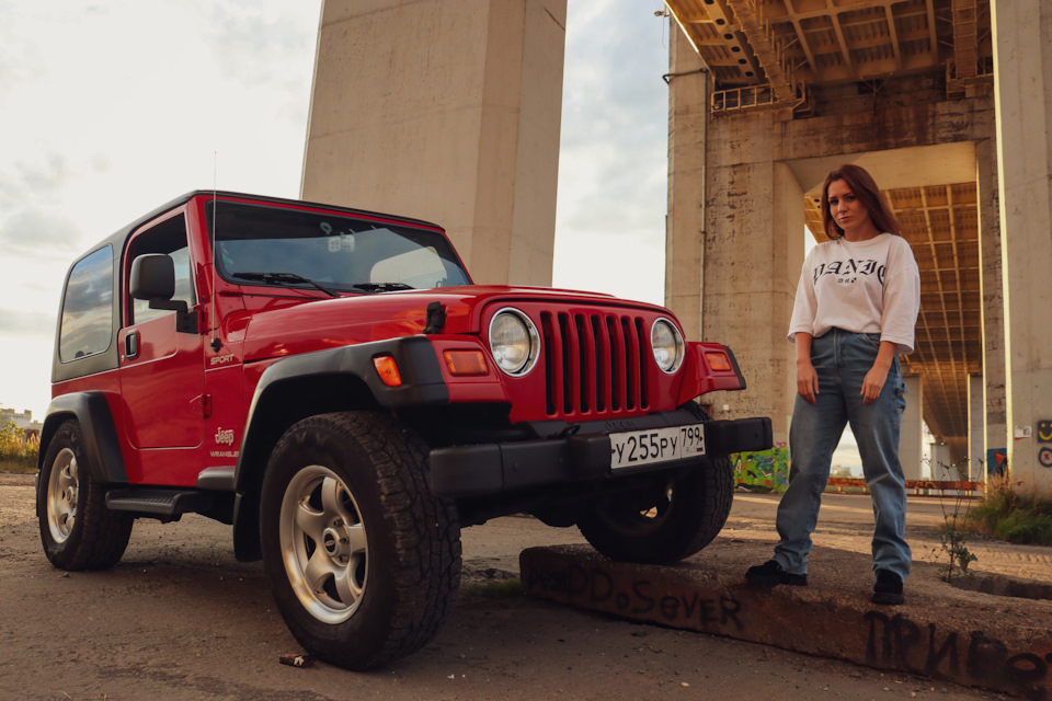 ННН — Нижний Новгород, Наташа — Jeep Wrangler (TJ), 2,4 л, 2002 года ...