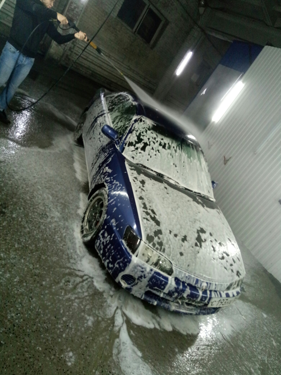 Визит на мойку — Toyota Corolla Levin (AE110/111), 1,5 л, 1996 года ...