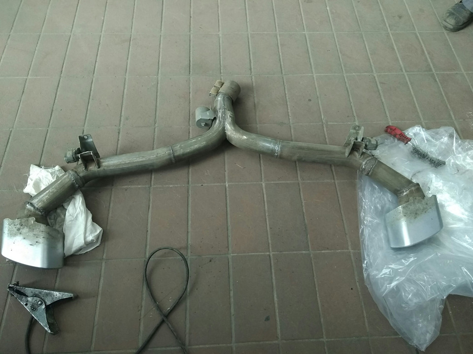 Выхлоп типо Alpina — BMW X3 (F25), 2 л, 2013 года | своими руками | DRIVE2