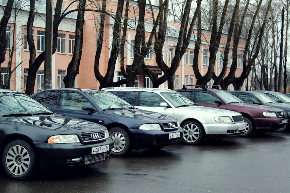 Встреча Клуба Ауди Вологда — Audi S6 (C4), 2,2 л, 1995 года | встреча ...