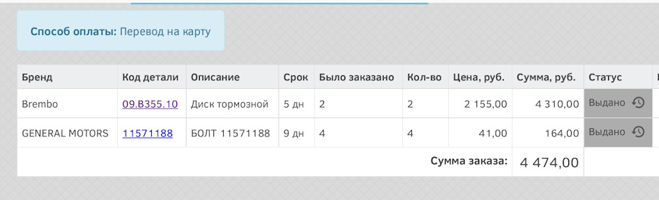 Замена передних дисков и колодок на Шевроле Круз на 49300км. пробега ...