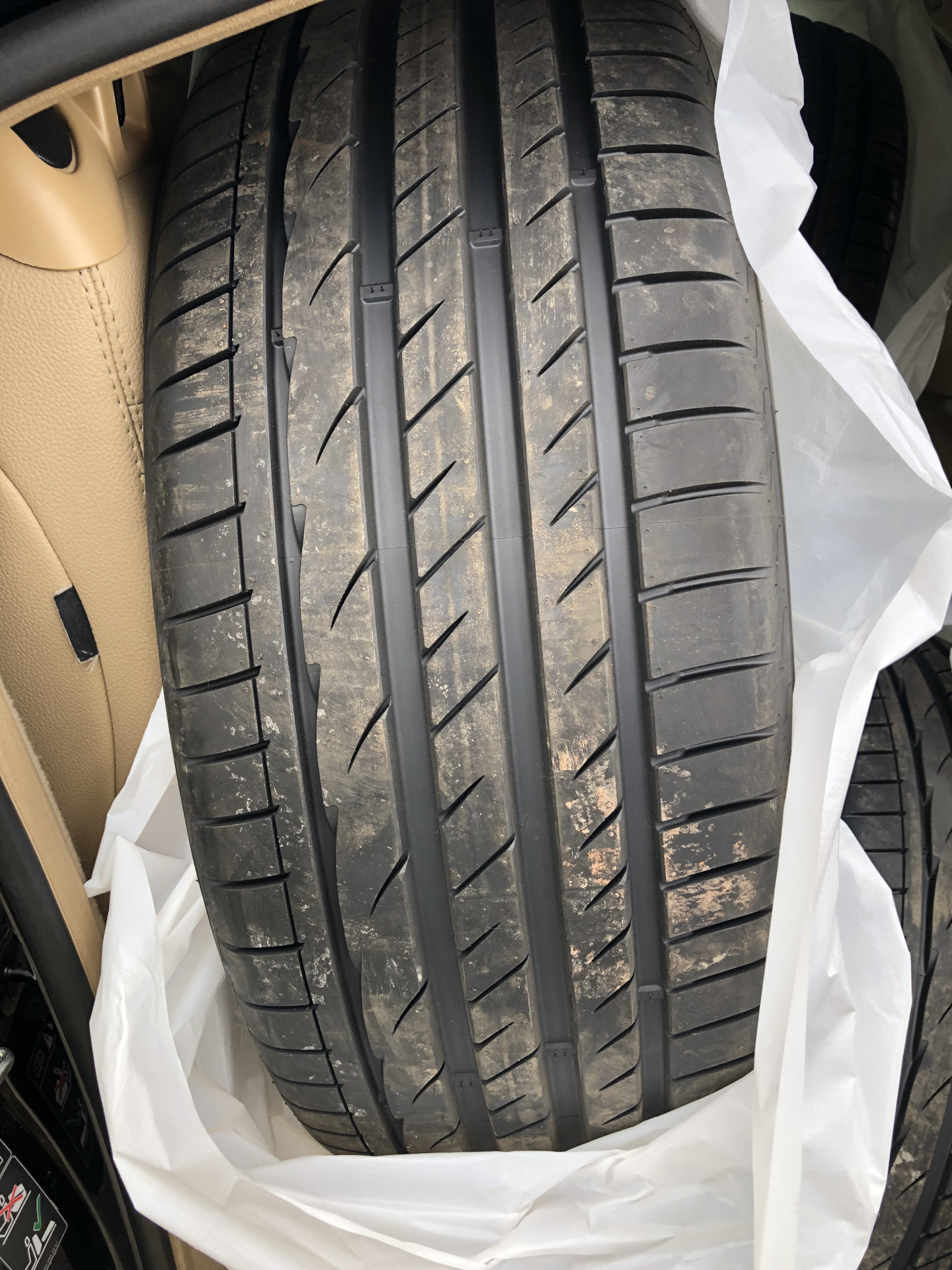 Летняя резина R19 — Mercedes-Benz M-Class (W164), 3,5 л, 2007 года ...