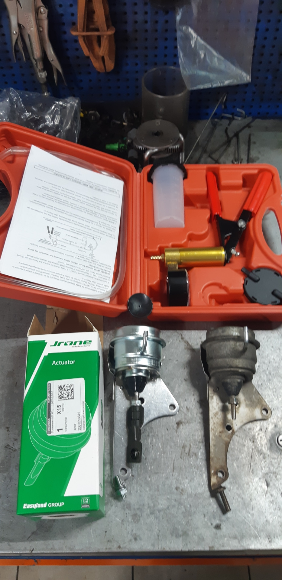 Актуатор турбины. Начало с продолжением. — KIA Sorento (1G), 2,5 л ...