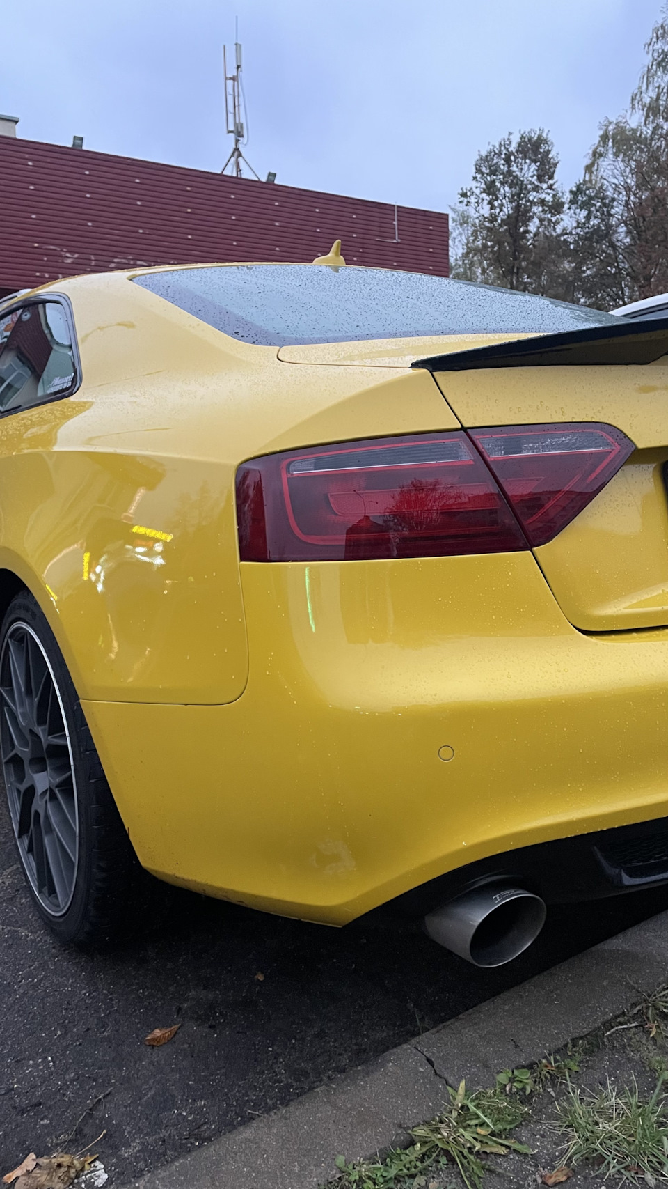 Стайлинг молдингов и задних фонарей — Audi A5 (1G), 3,2 л, 2008 года ...