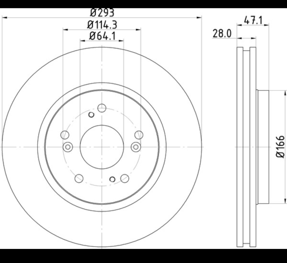 Замена передних тормозных дисков. — Honda CR-V (RE), 2 л, 2011 года ...