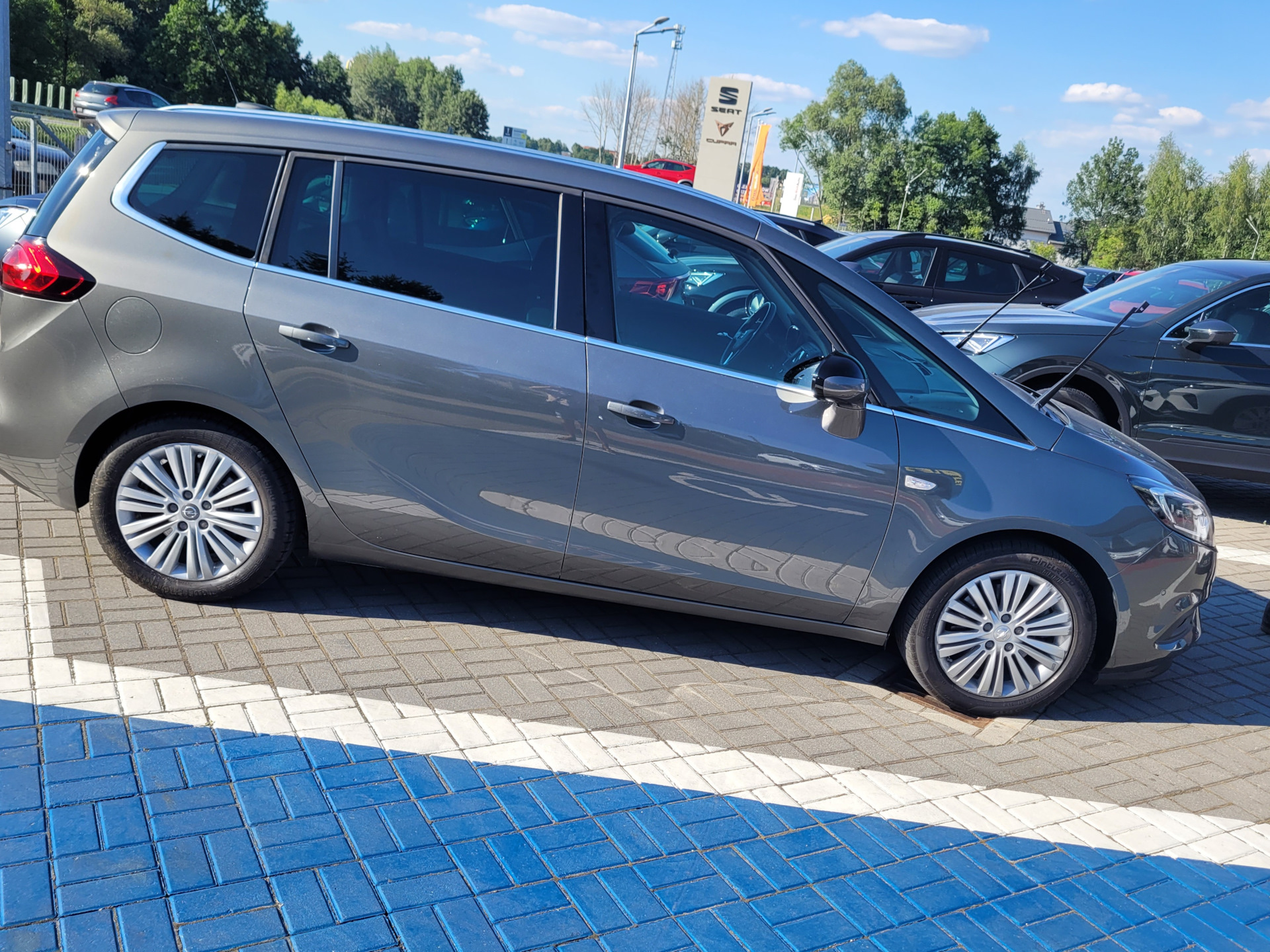 Zafira Tourer c вело ерепление