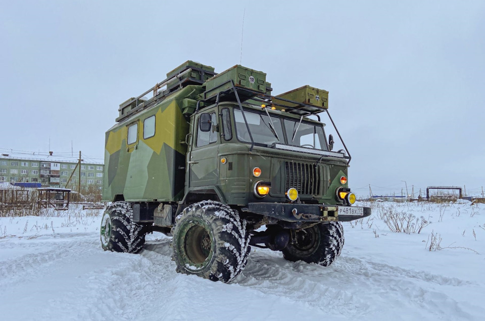Автодома на базе российских автомобилей