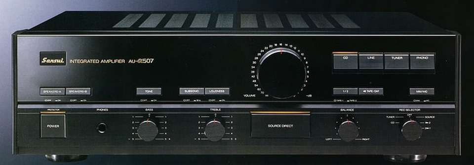 SANSUI Alpha и Alpha-i (X-Balanced 2nd gen.) 1986-90: AU