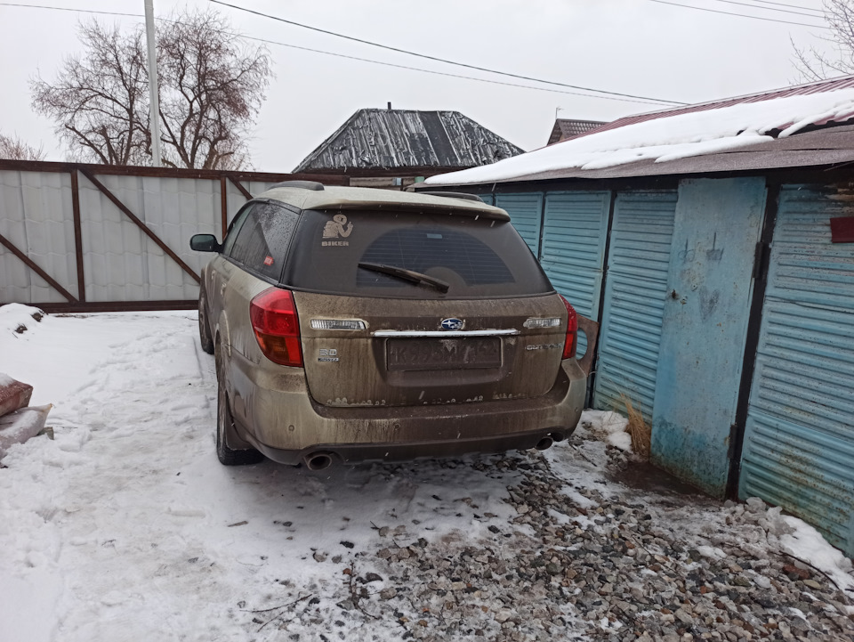Доводчик багажника, зимний руль, моделька — Subaru Outback (BP), 3 л ...